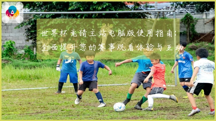 世界杯竞猜主站电脑版使用指南：全面提升您的赛事观看体验与互动功能
